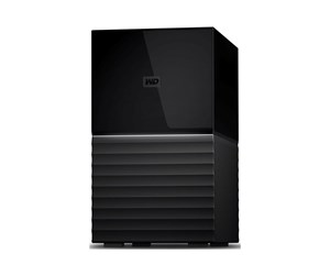 Harddisk-array - WD My Book Duo 2-Bay - 16 TB - WDBFBE0160JBK-EESN