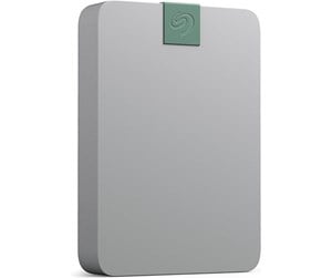 Hard drive - External - Seagate Ultra Touch - Ekstern Harddisk - 4TB - Grå - STMA4000400