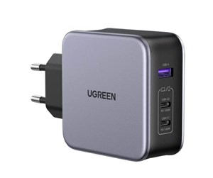 Mobil - Adaptere og ladere - UGREEN Nexode GaN 140W Triple USB Charger - Black - 90549