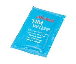 Kabinett tilbehør (kjølepasta mv.) - Akasa TIM-clean - cleaning wipes - AK-TCW-02