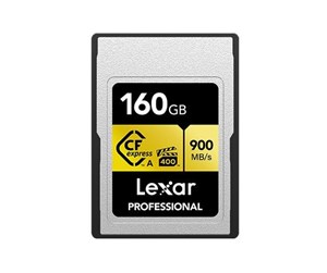 Minnekort - Lexar Professional GOLD CFexpress Pro Type A - 160GB - LCAGOLD160G-RNENG