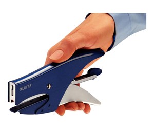 Hullemaskin & Stiftemaskin - Leitz stapling pliers - 15 sheets - metal - water - 5547-00-33