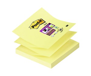 Blokker & Notisbøker - 3M Post-it Super Sticky Z-Notes R330-12SS-CY - 70005197796