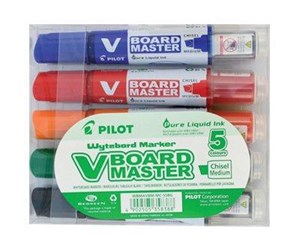 Skrive- & Tegneverktøy - Pilot Pen Pilot V Board Master Begreen - WBMA-VBM-MC-S5BG