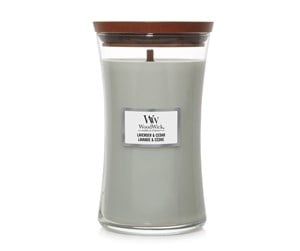 Dekorasjon - WoodWick Scented candle with wooden lid - Lavender & Cedar - 1666272E