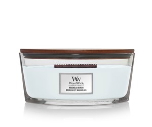 Dekorasjon - WoodWick Scented candle with wooden lid - Magnolia Birch - 1720911E