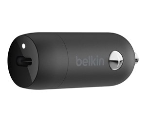 Mobil - Adaptere og ladere - Belkin BoostCharge 30W USB-C Car Charger - CCA004BTBK