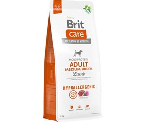 Hund - Brit Care Dog Hypoallergenic Adult Medium Breed Lamb - BH3521200