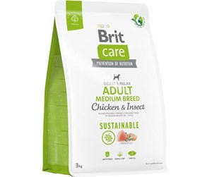 Hund - Brit Care Dog Sustainable Adult Medium Breed Chicken - BH3330300