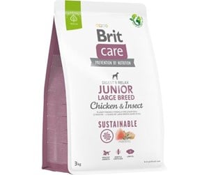 Hund - Brit Care Dog Sustainable Junior Large Breed Chicken - BH3310300