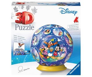 Puslespill - Ravensburger Disney Character 3D Puzzle Ball 72pc 3D Puslespill - 10311561