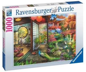 Puslespill - Ravensburger Japanese Garden Teahouse 1000p - 10217497