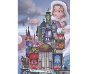 Puslespill - Ravensburger Disn.Castles: Belle 1000p - 10217334