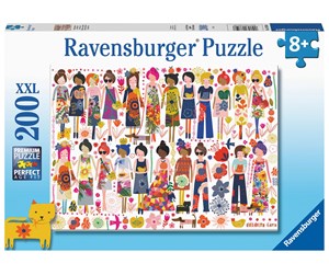 Puslespill - Ravensburger Flowers & Friends - 10113359