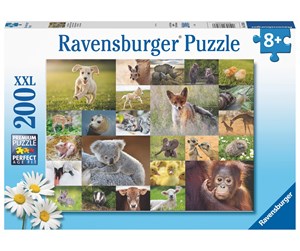 Puslespill - Ravensburger Animal Babies 200p - 10113353