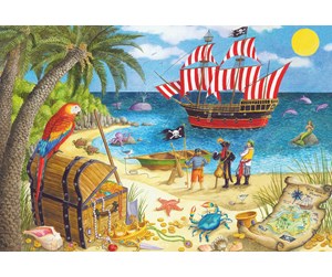 Puslespill - Ravensburger Pirates and Mermaids 2x24p - 10105676