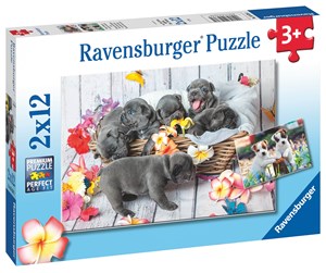 Puslespill - Ravensburger Small Fur Balls 2x12p - 10105636