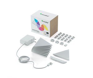 Smarthus - Nanoleaf Shapes Triangles Mini Starter Kit 9 pane - NL48-0002TW-9PK-EU