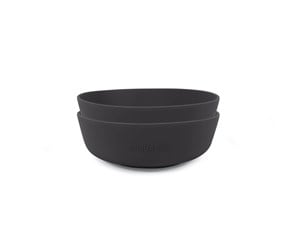 Babyutstyr - Filibabba Silicone bowl 2-pack - Stone Grey - FI-SI007