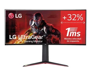 Skjerm - 34" LG UltraGear 34GN850P-B - 3440x1440 - 144Hz - Nano IPS - Curved - 34GN850P-B