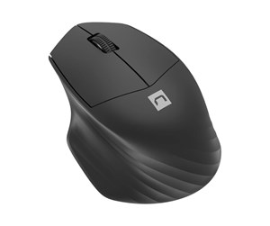 Mus - Natec Siskin 2 - mouse - 2.4 GHz Bluetooth 5.0 - black - Mus - Optisk - 3 knapper - Svart - NMY-1970