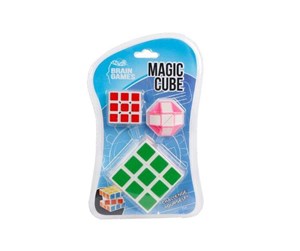 Brettspill & Puslespill - The Game Factory IQ Puzzle Cubes 3-in-1 - 209006