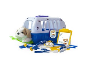 Dukker, Bamser & Utstyr - Junior Home Pet Vet Play Set - 505133