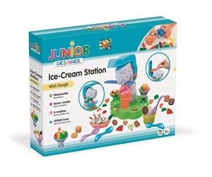 Byggesett - Junior Designer Dough Ice Cream Playset - 506056