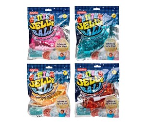 Små gaver til barn - Schylling Jumbo Glitter Jelly Ball (Assorted) - 80115