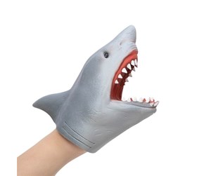 Små gaver til barn - Schylling Shark Hand Puppet - 80117