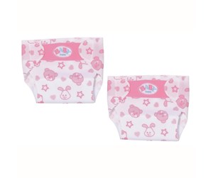 Dukker, Bamser & Utstyr - Baby Born Little Nappies 2 pack 36cm - 828908