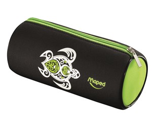 Skrive- & Tegneverktøy - Maped Pencil case Round Boys Animals - 934892