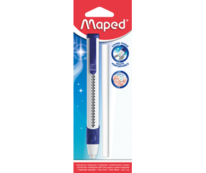 Skrive- & Tegneverktøy - Maped Gom-pen blister with pen and 1 refill - 012511