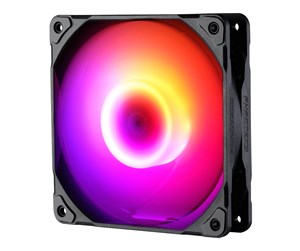 Kabinettvifte - Phanteks M25 PWM D-RGB Fan 3 Pack - 120mm Black - Kabinettvifte - 120mm - Svart - PH-F120M25_DRGB_PWM_BK01_3P