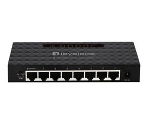 Switch/splitter - LevelOne GEU-0821 8-Port Gigabit Switch - GEU-0821