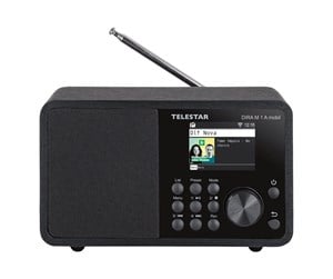 DAB, nettverks- og klokkeradio - Telestar DIRA M1 A mobile - DAB/DAB+/FM - Mono - 30-011-02