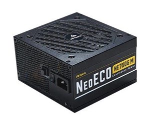 Strømforsyning (PSU) - Antec NeoECO Gold Modular NE850G M Strømforsyning (PSU) - 850 Watt - 120 mm - ATX 2.4 - 80 Plus Gold sertifisert - 0-761345-11763-0