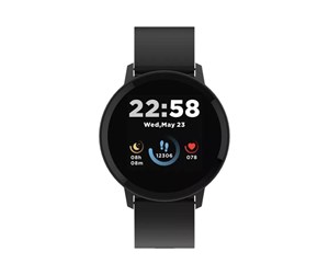 Smartklokke, Smartwatch & Sportsklokke - Canyon SW-63 smart watch with strap - 512 KB - black - CNS-SW63BB