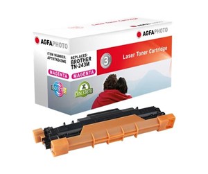 Printertilbehør blekk/toner - Agfa Photo - magenta - toner cartridge (alternative for: Brother TN243M) - Laser toner Rød - APTBTN243ME