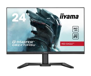 Skjerm - 24" iiyama G-MASTER Red Eagle - 1920x1080 - 165Hz - Fast IPS - GB2470HSU-B5