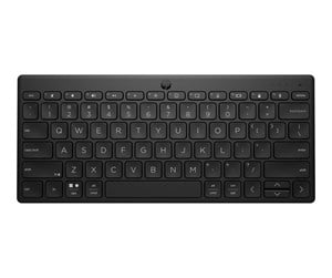 Tastatur - HP 355 Compact Multi-Device - Tastatur - Dansk - Svart - 692S9AA#UUW