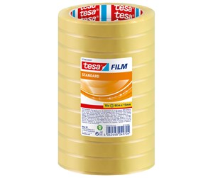 Tape & Lim - tesa film tape Standard 10 x 66m x 15mm Transparent - 57388-00001-02