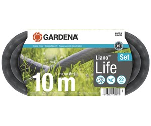 Hagevanning - Gardena Tekstilslange Liano™ Life 10 m Sett - 18441-20