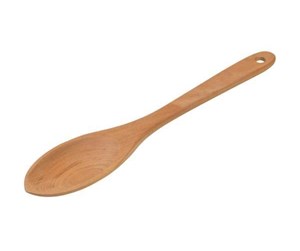 Kjøkkenredskaper - Bastian Casserole spoon oval 30 cm Cherry wood - 18472