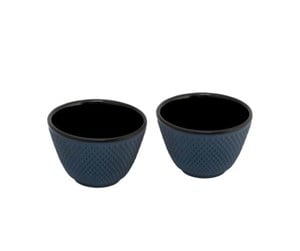 Kjøkkentilbehør - bredemeijer Mug Xilin 10 cl 2 pcs Blue Cast Iron - 21473