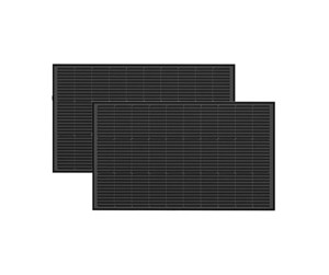 Kraftstasjon - EcoFlow 2 x 100W Rigid Solar Panel Combo + 2 pairs of Mounting Feet - ZMS331