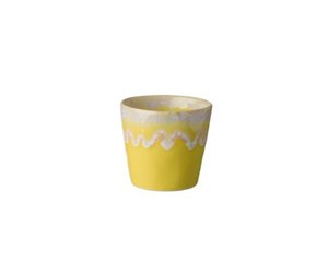 Kjøkkentilbehør - Costa Nova Espresso cup Gres 10 cl 6.5 x 6 cm Yellow Ceramic - 21892