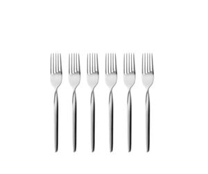 Kjøkkenredskaper - Gense Cake fork Twist 16 cm 6 pieces Glossy steel - 20591