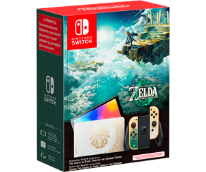 Spillkonsoll - Nintendo Switch OLED TLOZ: Tears of the Kingdom (Limited Edition) - 0045496453572