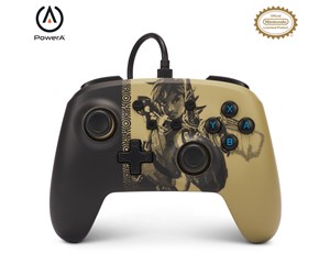 Spill - Tilbehør - PowerA Enhanced Wired Controller for Nintendo Switch - Zelda Ancient Archer - Controller - Nintendo Switch - NSGP0084-01